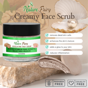 creamy face scrub