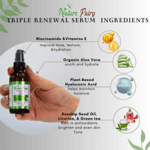 pure renewal 3 in 1 face serum