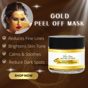 gold peel off mask