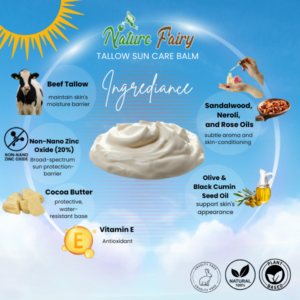 tallow sun care balm