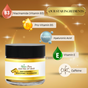 gold peel off mask