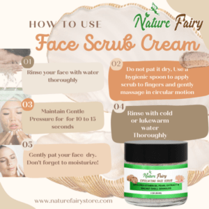 creamy face scrub