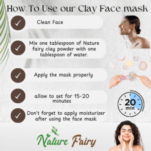 clay face mask