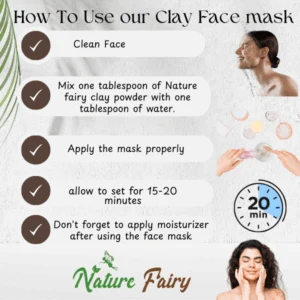 clay face mask
