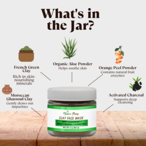 clay face mask