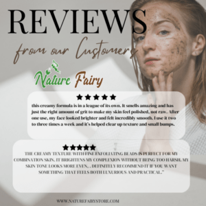 creamy face scrub
