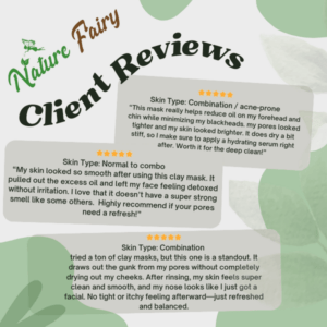clay face mask