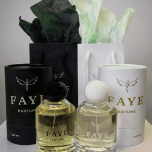 faye – for her & for him | luxury eau de parfum duo | sweet feminine & bold masculine scents | 100ml