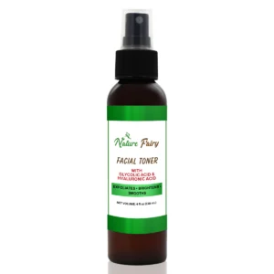 facial toner with glycolic acid & hyaluronic acid
