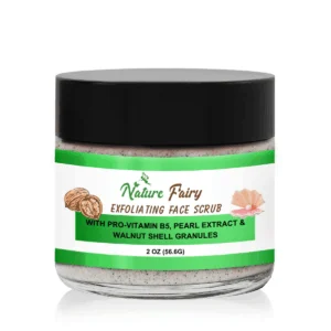walnut shell face scrub