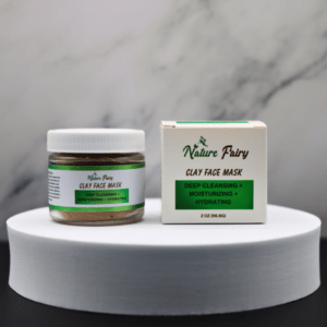 clay face mask