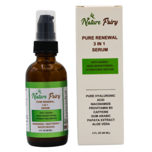 3 in 1 pure renewal face cream & serum set